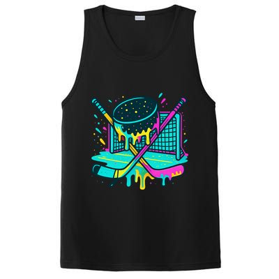 Hockey Ice Cream Drip PosiCharge Competitor Tank