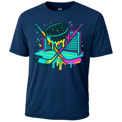 Hockey Ice Cream Drip Performance Shirt