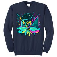 Hockey Ice Cream Drip Sweatshirt
