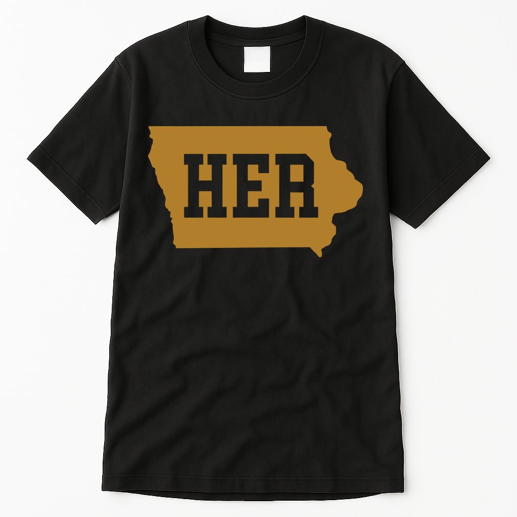 Her Iowa Clark Iowa Basketball Tall T-Shirt
