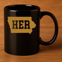 Her Iowa Clark Iowa Basketball 11oz C Handle Ceramic Mug