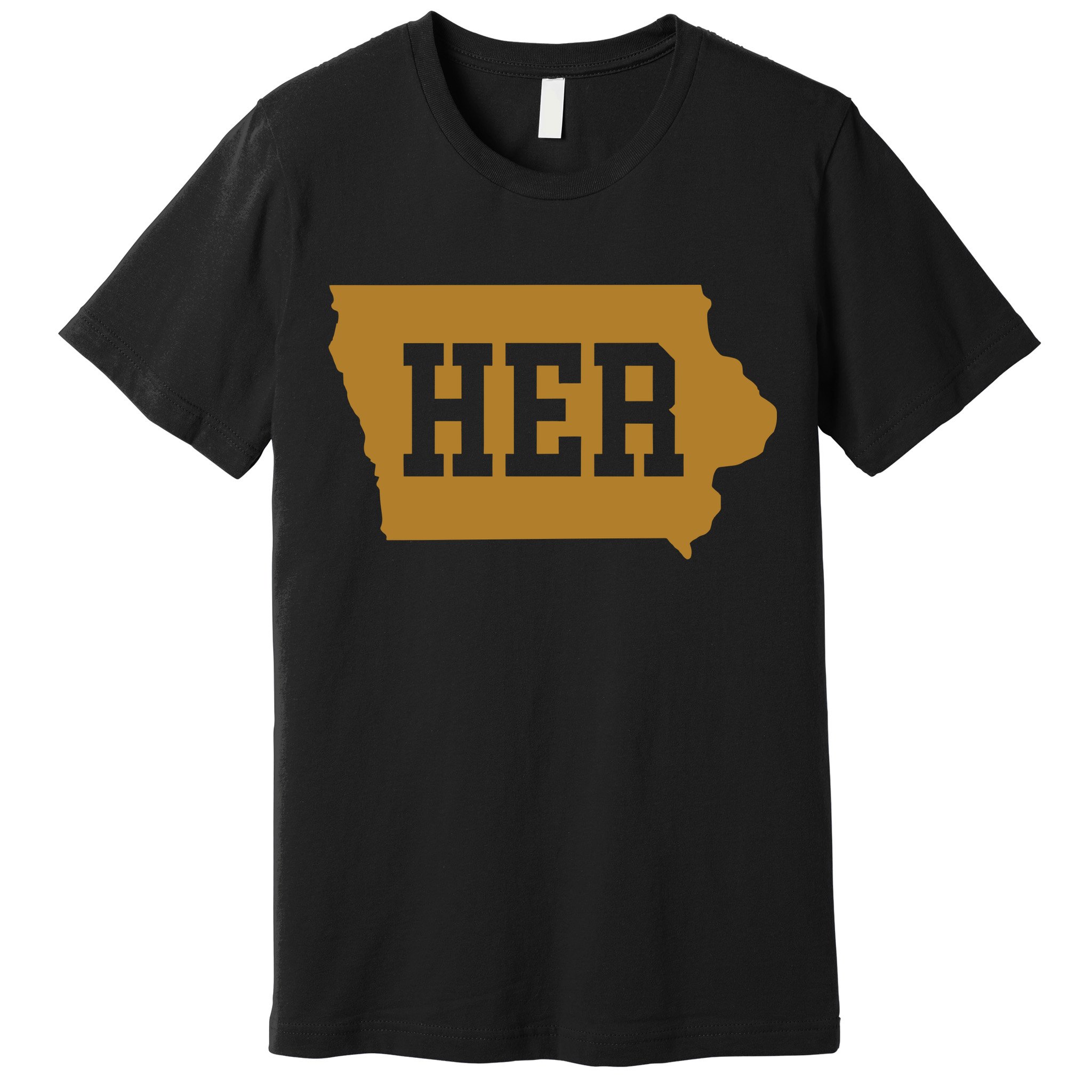 Her Iowa Clark Iowa Basketball Premium T-Shirt