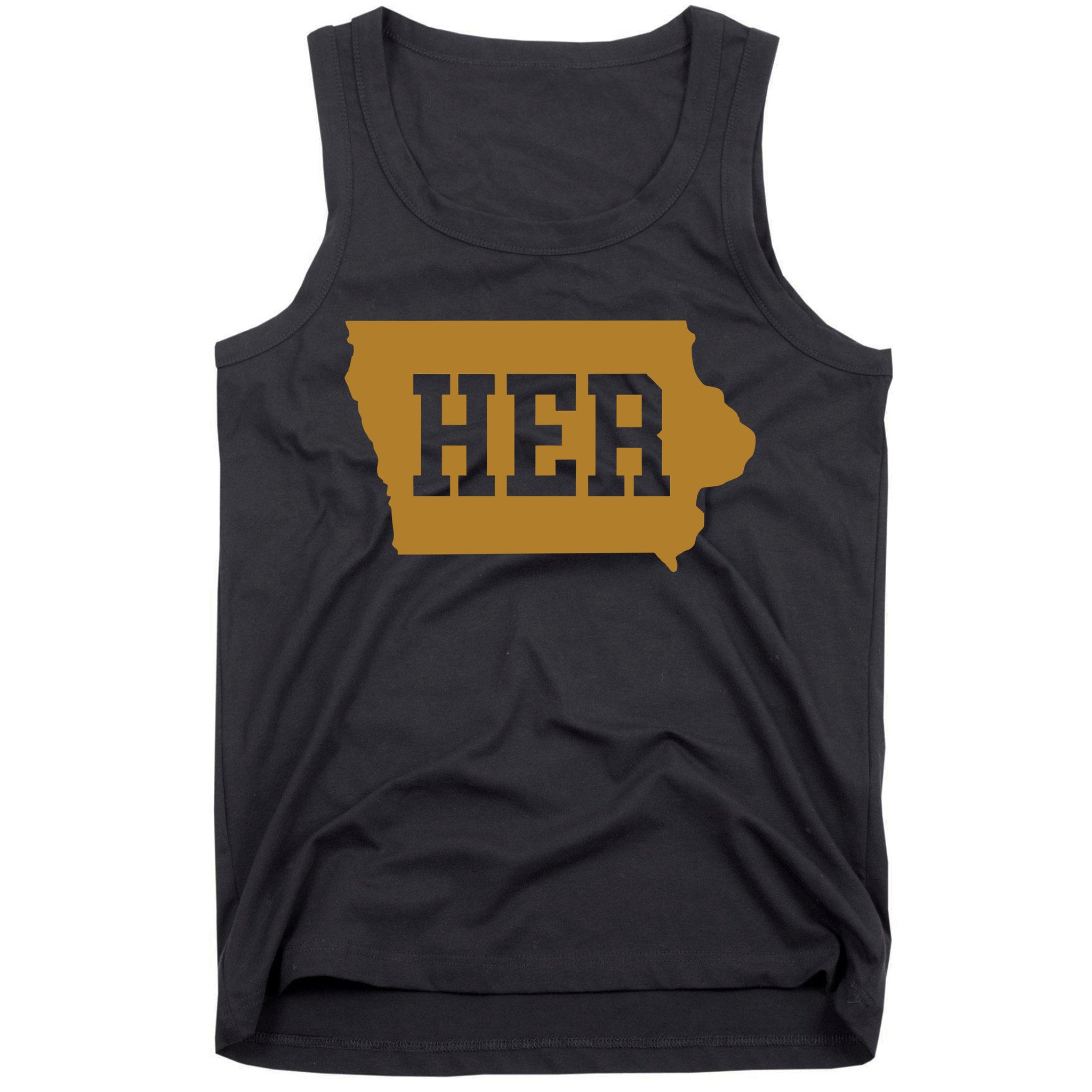 Her Iowa Clark Iowa Basketball Tank Top