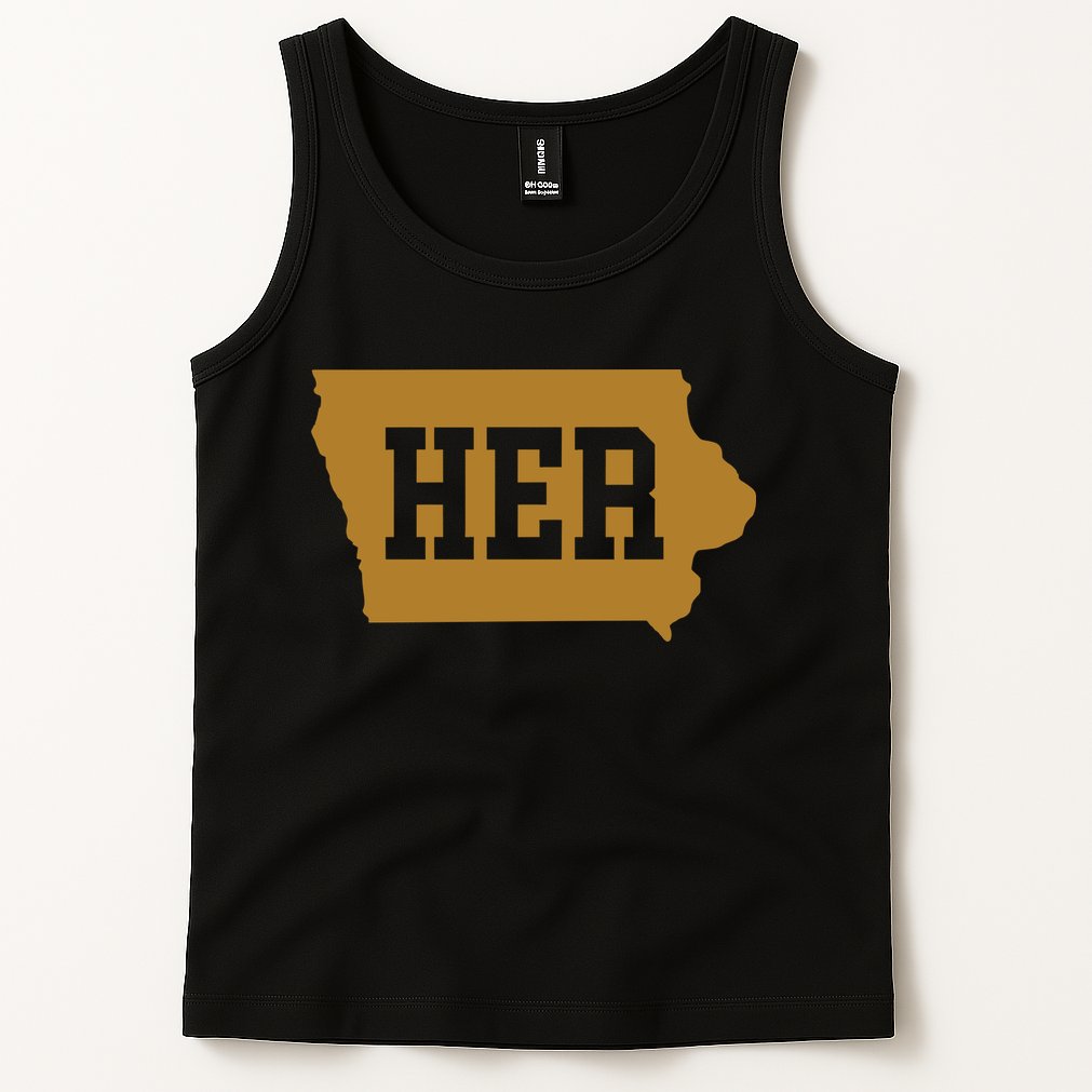 Her Iowa Clark Iowa Basketball Tank Top