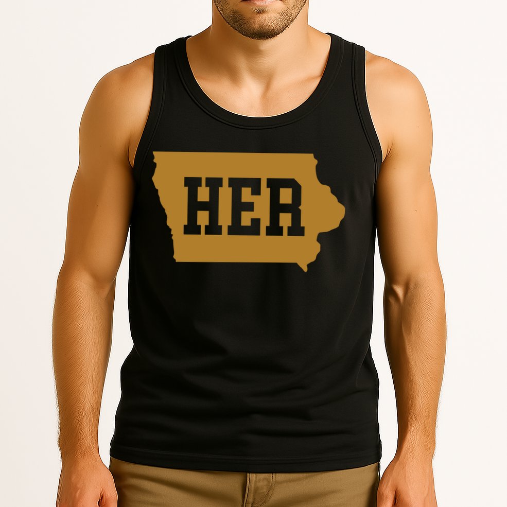 Her Iowa Clark Iowa Basketball Tank Top