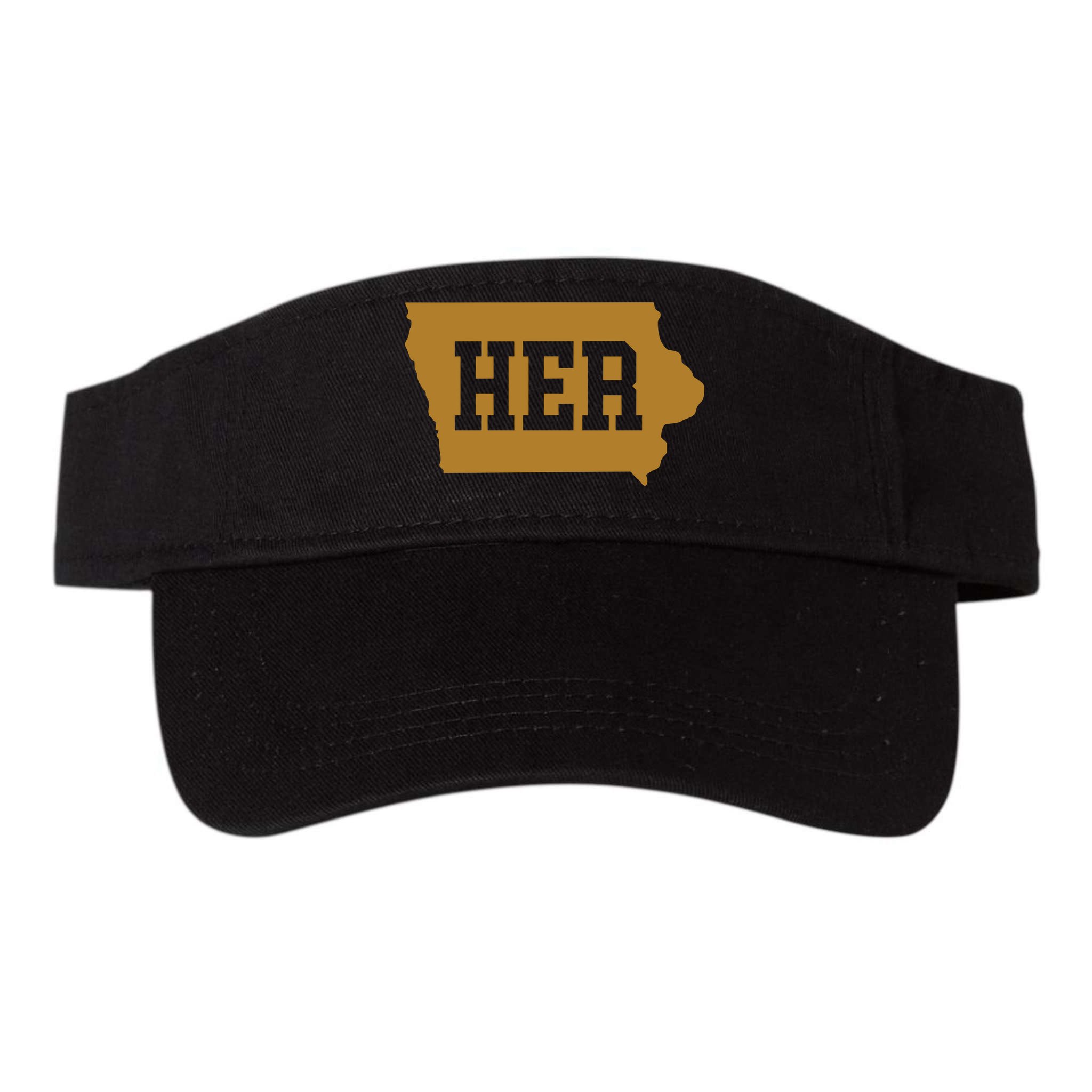 Her Iowa Clark Iowa Basketball Visor