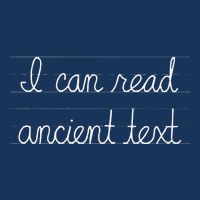 Handwriting I Can Read Ancient Text Funny Cursive Writing Gift Infant Baby Jersey Bodysuit