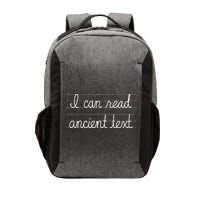 Handwriting I Can Read Ancient Text Funny Cursive Writing Vector Backpack