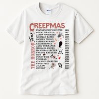Horror Icons Christmas Creepmas Christmas Horror Goth Tall T-Shirt