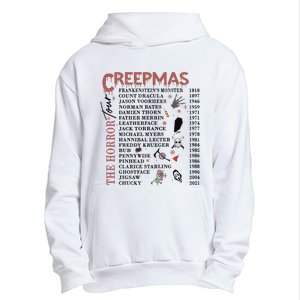 Horror Icons Christmas Creepmas Christmas Horror Goth Urban Pullover Hoodie