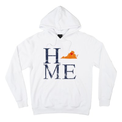 Home Is Charlottesville Va City Love Hoodie