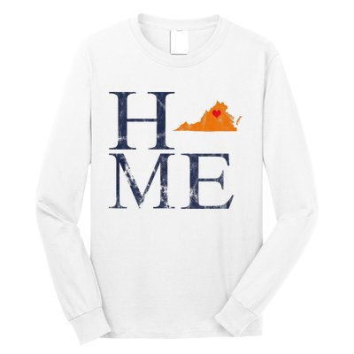 Home Is Charlottesville Va City Love Long Sleeve Shirt