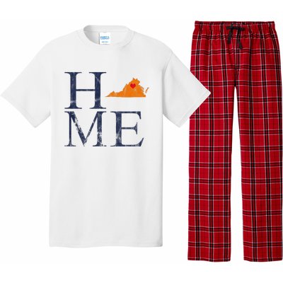 Home Is Charlottesville Va City Love Pajama Set