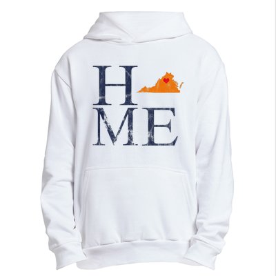 Home Is Charlottesville Va City Love Urban Pullover Hoodie