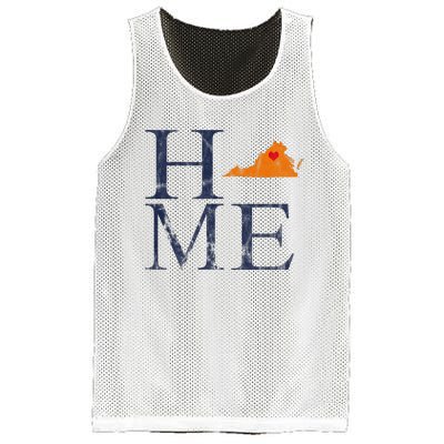 Home Is Charlottesville Va City Love Mesh Reversible Basketball Jersey Tank