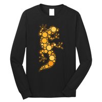 Happy International Dot Day Teacher Boy Reptile Dots Long Sleeve Shirt