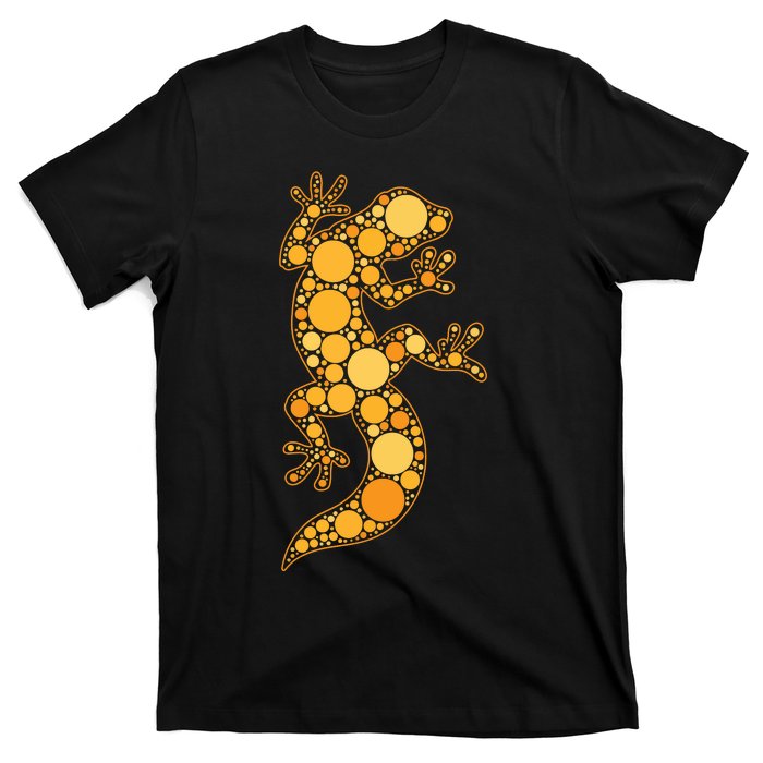 Happy International Dot Day Teacher Boy Reptile Dots T-Shirt