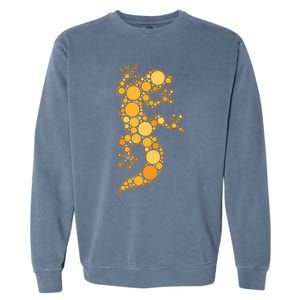 Happy International Dot Day Teacher Boy Reptile Dots Garment-Dyed Sweatshirt