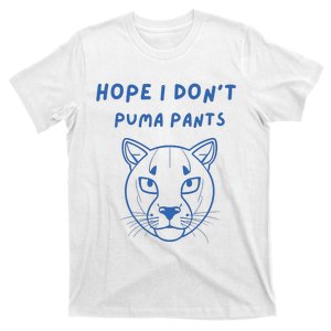 Hope I Dont Pants Funny Cat Pun T-Shirt