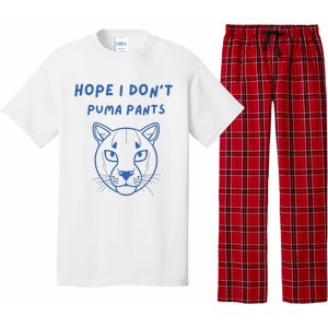 Hope I Dont Pants Funny Cat Pun Pajama Set