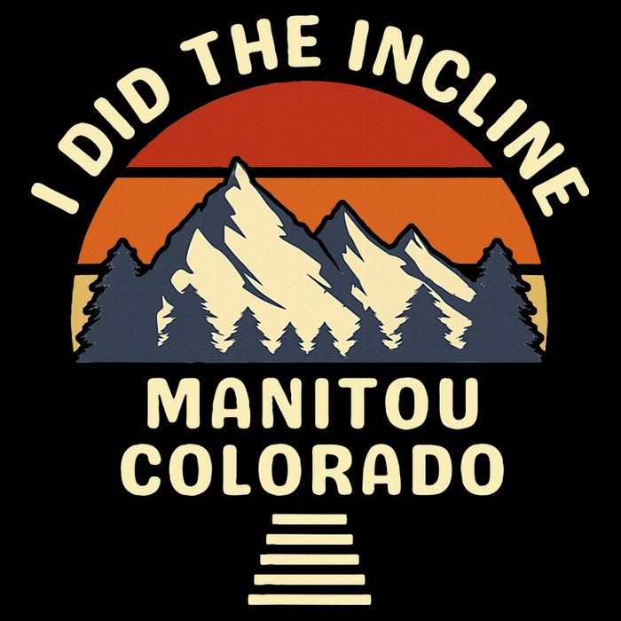 Hike I Did The Incline Manitou Colorado Sunset  Hoodie