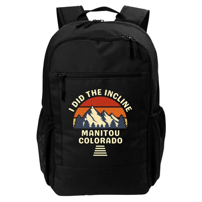 Hike I Did The Incline Manitou Colorado Sunset  Backpack