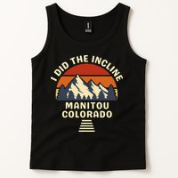 Hike I Did The Incline Manitou Colorado Sunset  Tank Top