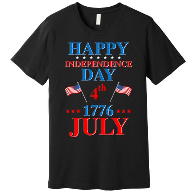 Happy Independence Day 4th 1776 July Independence Day Premium T-Shirt