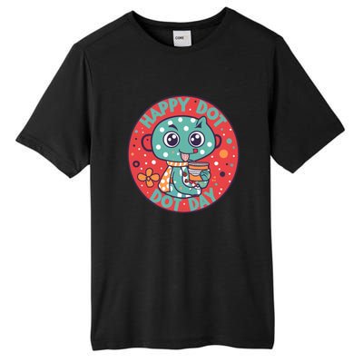 Happy International Dot Day Tall Fusion ChromaSoft Performance T-Shirt