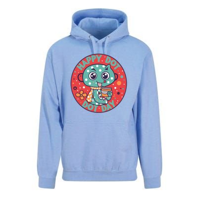 Happy International Dot Day Unisex Surf Hoodie