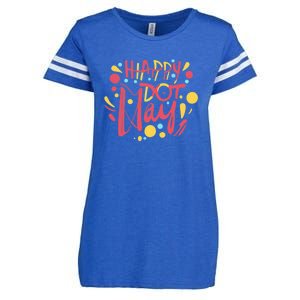 Happy International Dot Day Enza Ladies Jersey Football T-Shirt