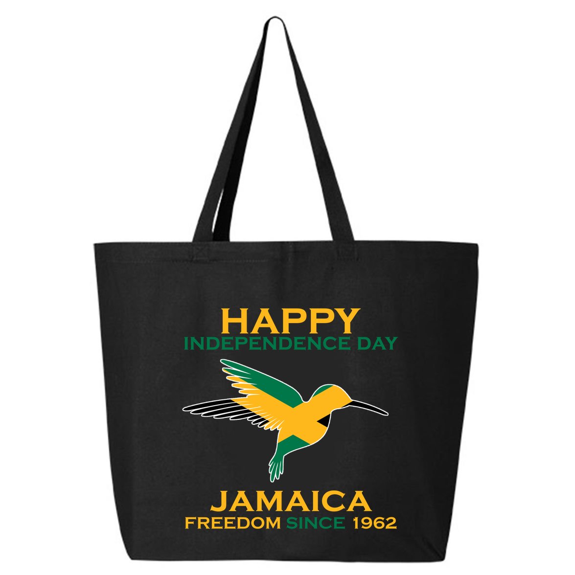 Happy Independence Day Jamaica Freedom Since 1962 25L Jumbo Tote