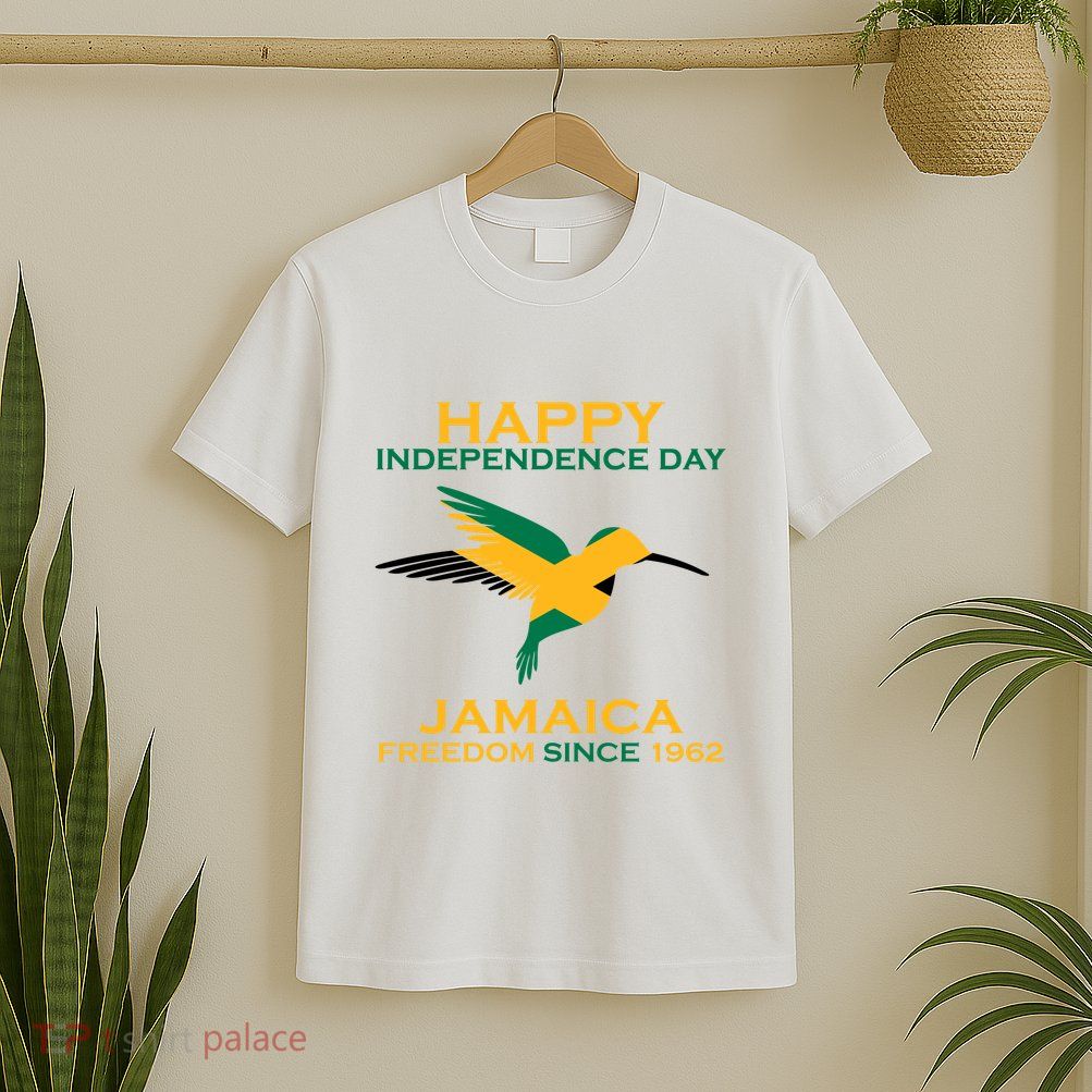 Happy Independence Day Jamaica Freedom Since 1962 T-Shirt