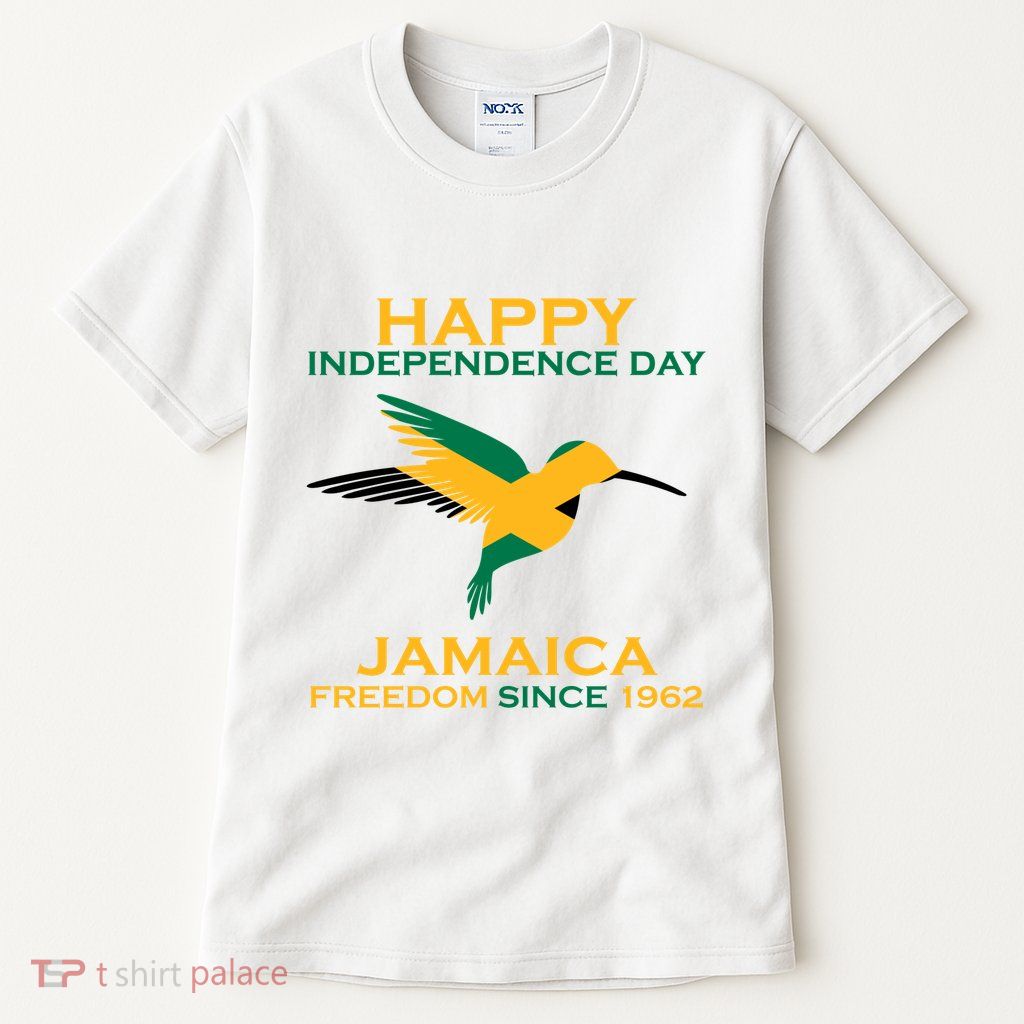 Happy Independence Day Jamaica Freedom Since 1962 Tall T-Shirt