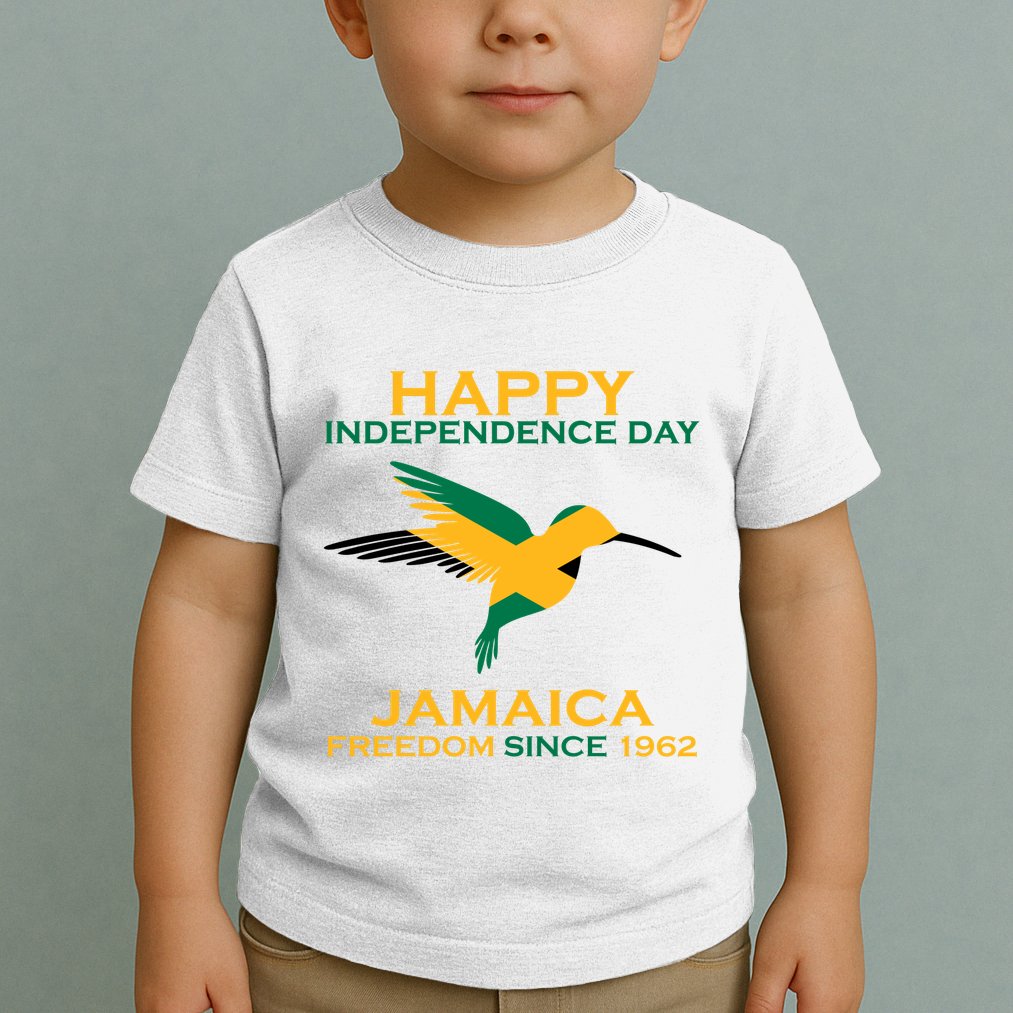 Happy Independence Day Jamaica Freedom Since 1962 Toddler T-Shirt