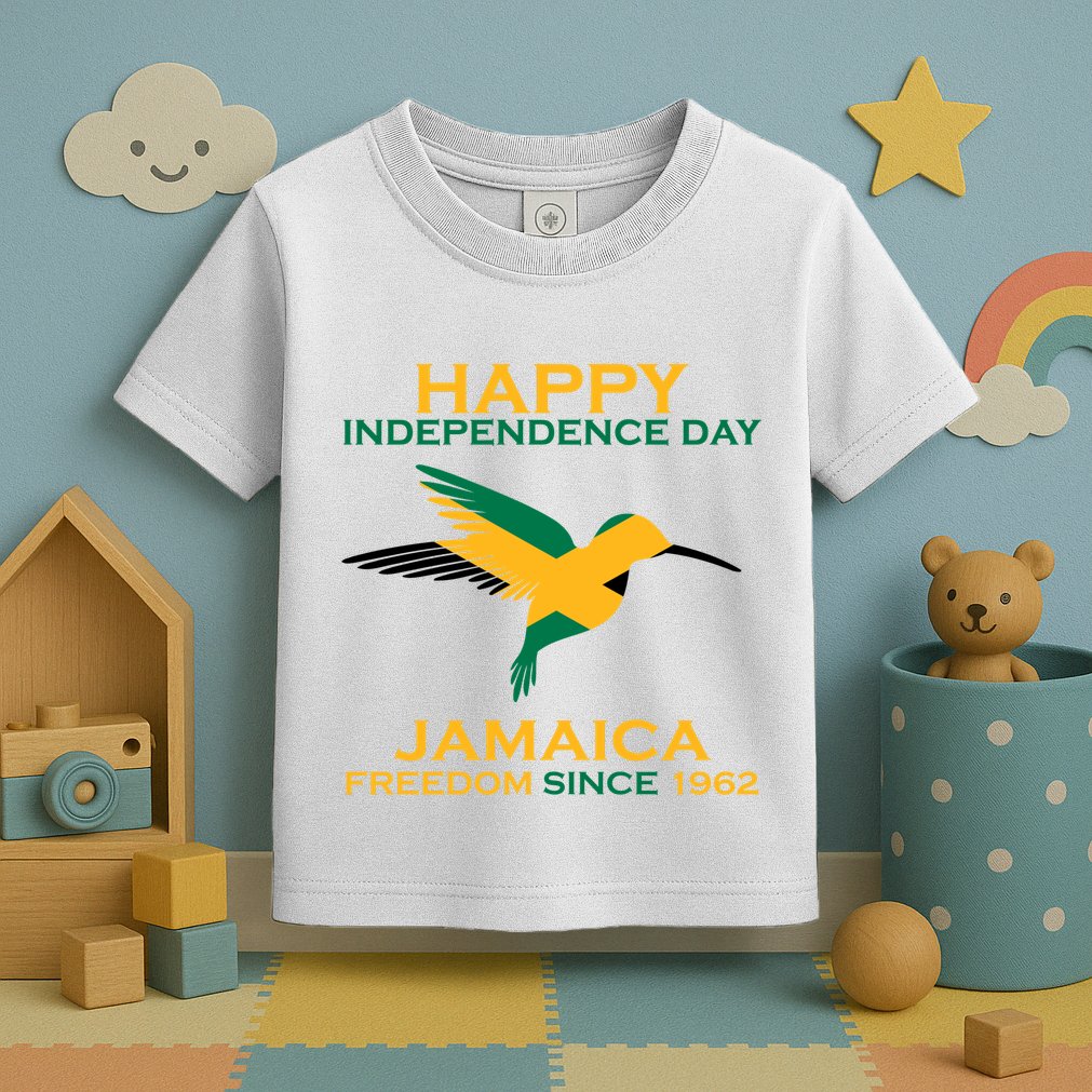 Happy Independence Day Jamaica Freedom Since 1962 Toddler T-Shirt