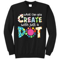 Happy International Dot Day Colorful Polka Dot Kids Dot Day Sweatshirt