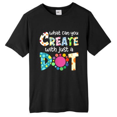 Happy International Dot Day Colorful Polka Dot Kids Dot Day Tall Fusion ChromaSoft Performance T-Shirt