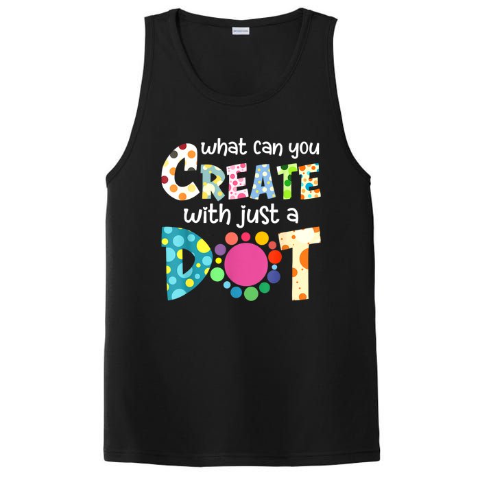 Happy International Dot Day Colorful Polka Dot Kids Dot Day PosiCharge Competitor Tank