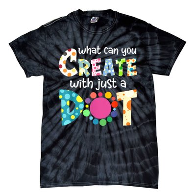 Happy International Dot Day Colorful Polka Dot Kids Dot Day Tie-Dye T-Shirt