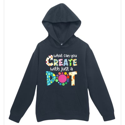 Happy International Dot Day Colorful Polka Dot Kids Dot Day Urban Pullover Hoodie