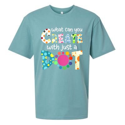 Happy International Dot Day Colorful Polka Dot Kids Dot Day Sueded Cloud Jersey T-Shirt