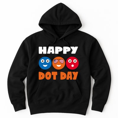 Happy International Dot Day Cute Colorful Dots Hoodie