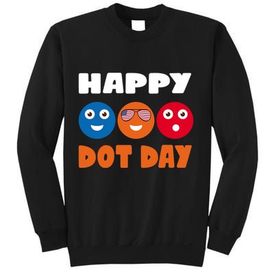 Happy International Dot Day Cute Colorful Dots Sweatshirt