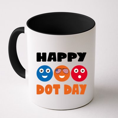 Happy International Dot Day Cute Colorful Dots Mug