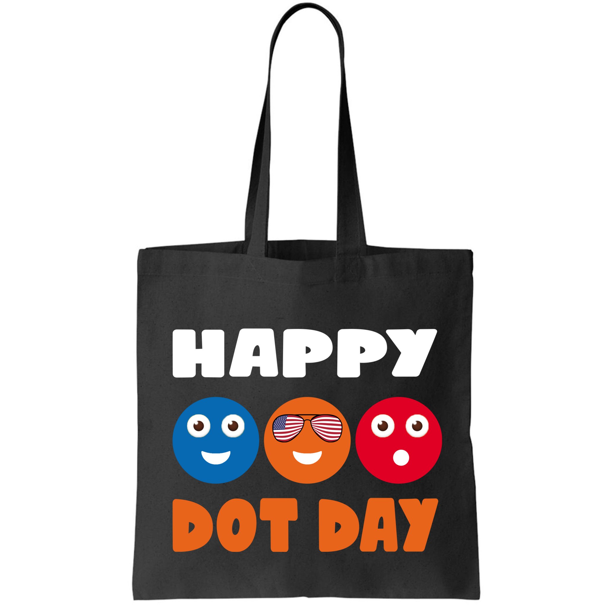 Happy International Dot Day Cute Colorful Dots Bag