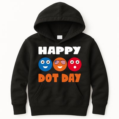 Happy International Dot Day Cute Colorful Dots Kids Hoodie