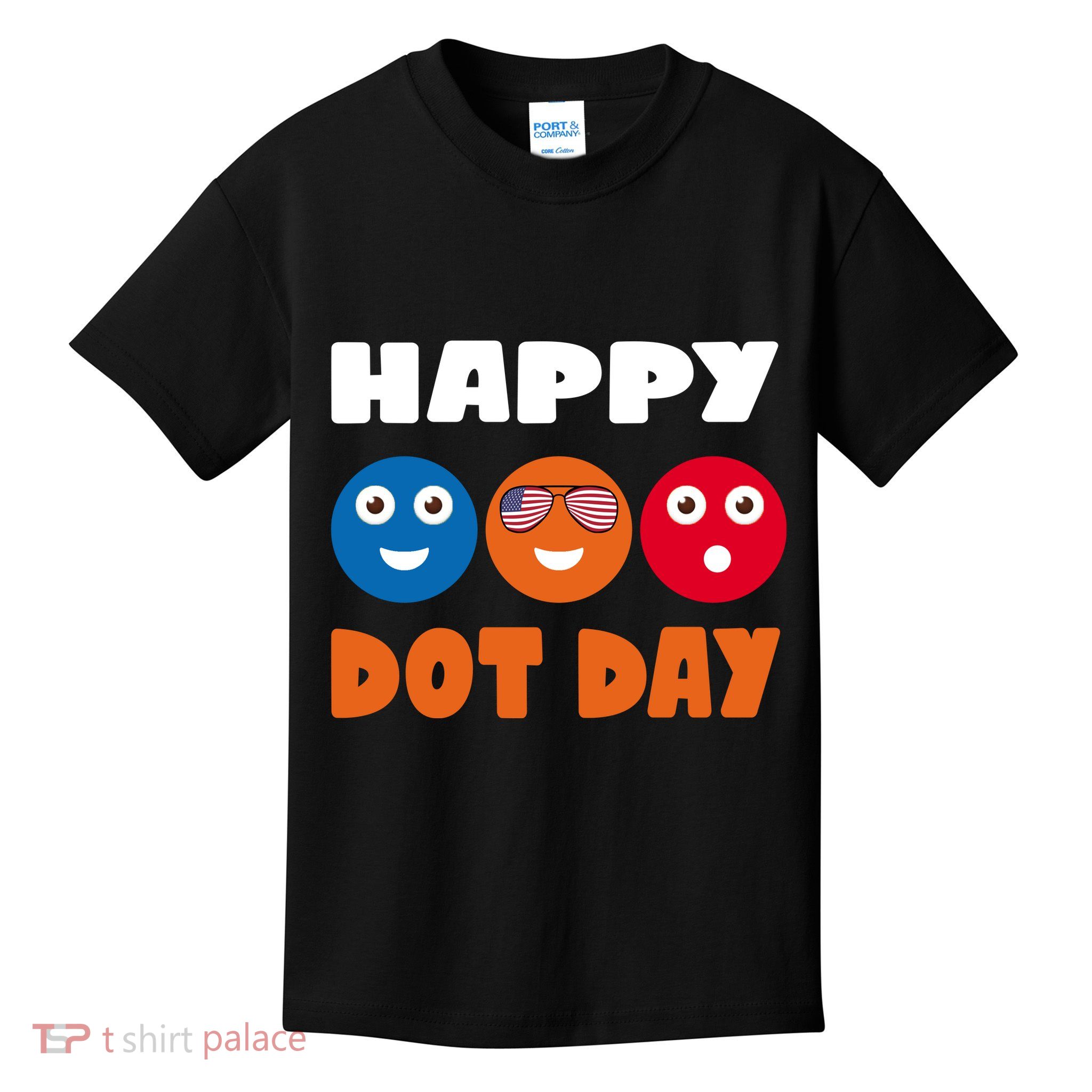 Happy International Dot Day Cute Colorful Dots Kids T-Shirt