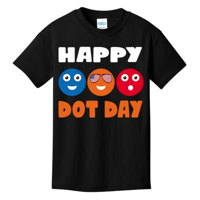 Happy International Dot Day Cute Colorful Dots Kids T-Shirt