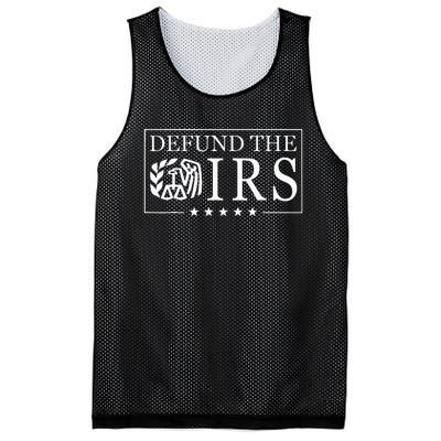 Humour Irs Defund Irs Mesh Reversible Basketball Jersey Tank